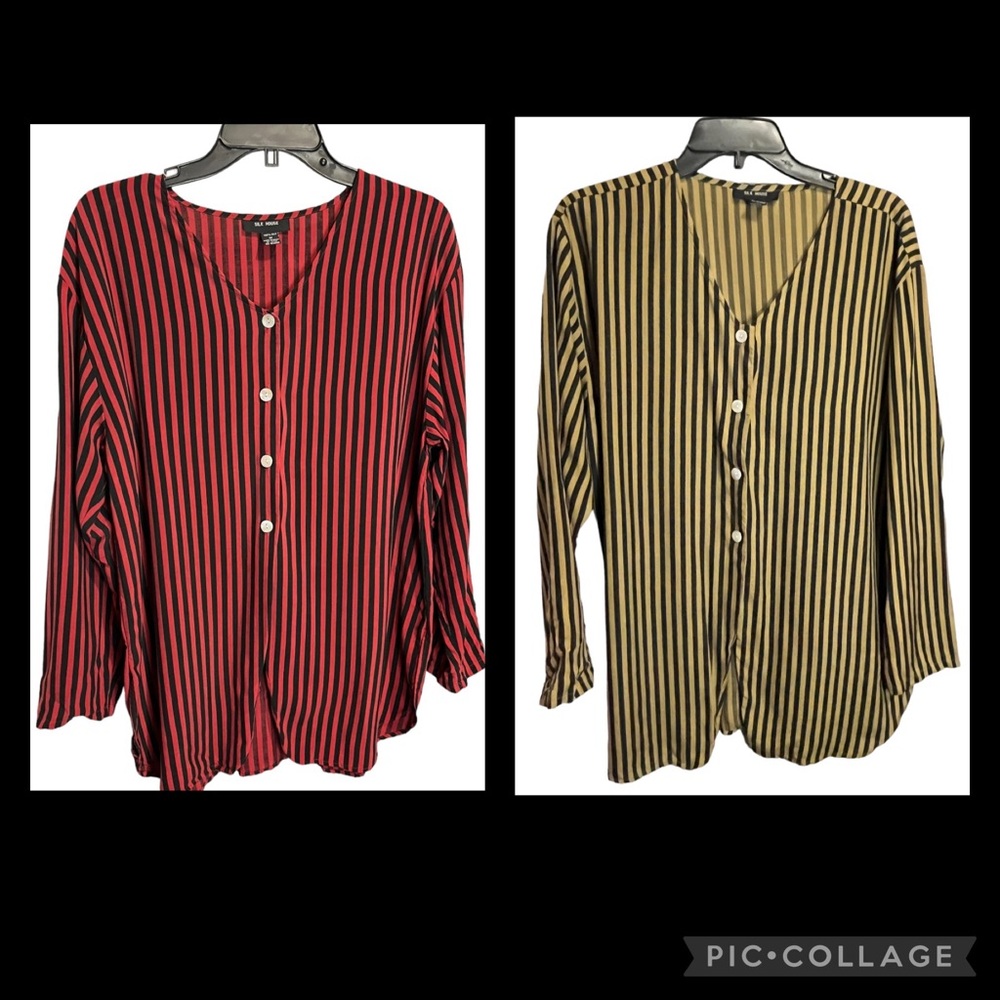 Vintage Silk House Silk Blouses